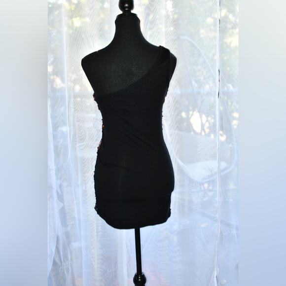 Sequin Party Dress Y2K Medium Wet Seal Dress - Picture 6 of 12